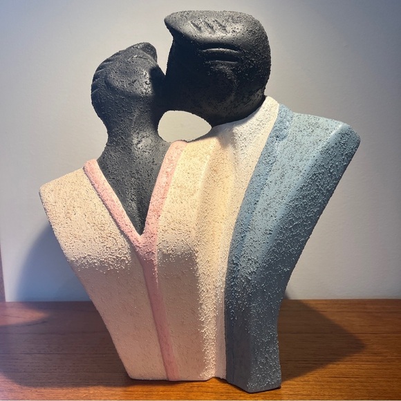 1980s Art Deco Revival Sculptures, Linsey B Balkweill Style, - Picture 3 of 11